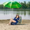 Зонт пляжный d 1,8м с наклоном Киви (19/22/170Т) (N-BU1907-180-K) NISUS