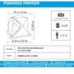 Палатка зимняя PIRAMIDA 2,0х2,0 PR-ISP-200YG PREMIER