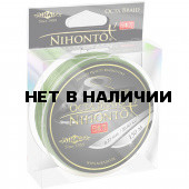 Шнур плетеный Mikado NIHONTO OCTA BRAID 0,08 green (150 м) - 5.15 кг.