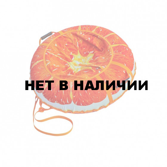  Санки-ватрушка тюбинг Митек Сочный апельсин 95 см