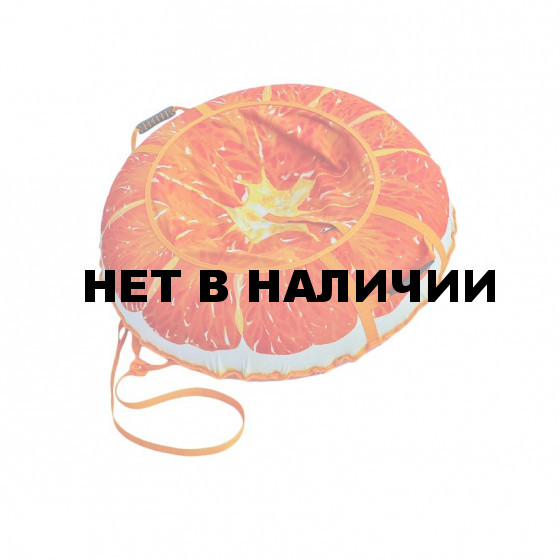  Санки-ватрушка тюбинг Митек Сочный апельсин 110 см
