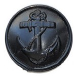 Пуговица ВМФ диам. 22мм полевая полиамид