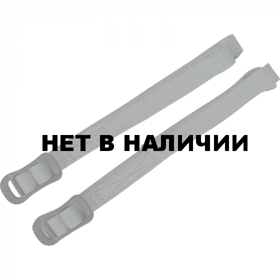 Крепежная стропа 10 мм с трехщелевкой Duraflex 120 см 2 шт.серый