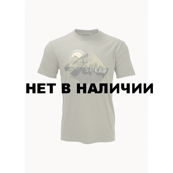 Футболка Сплав Mark Mountain серо-оливковая