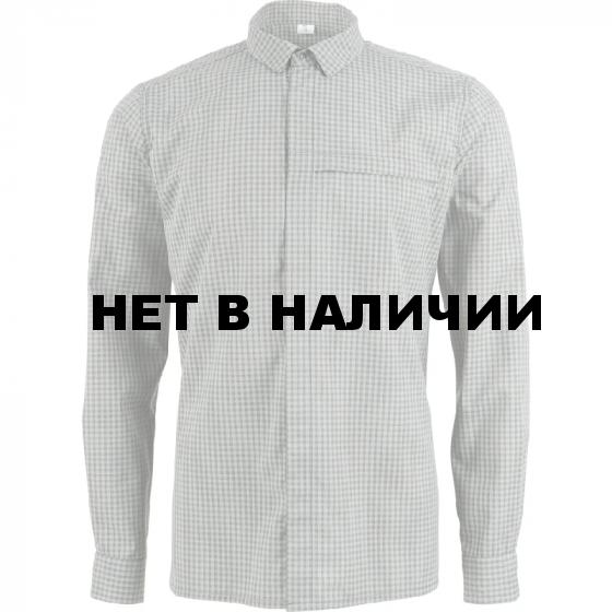 Рубашка Сплав Альтиплано длинный рукав клетка олива