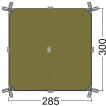 Тент  TARP 2 light olive, 2490.333