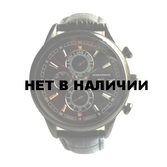 Мужские наручные часы Romanson TL 1245B MB(BK)