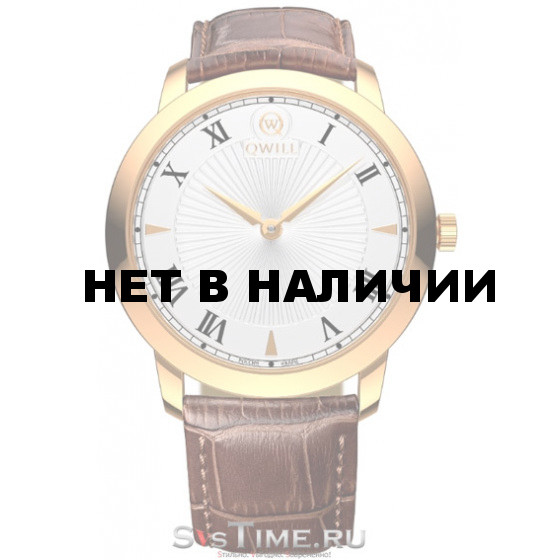 Наручные мужские часы Qwill 6000.01.01.1.11A