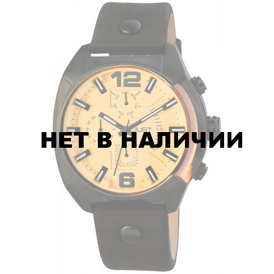 Наручные часы мужские Just 48-S0235BE-BK