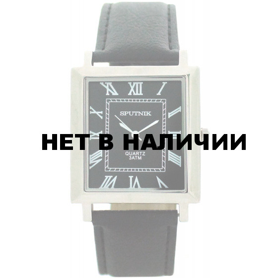 Мужские наручные часы Спутник М-857881/1 (черн.)