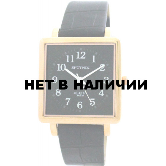 Мужские наручные часы Спутник М-857991/8 (черн.)