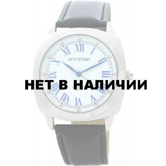 Мужские наручные часы Спутник М-858061/1 (бел.,син.оф.)