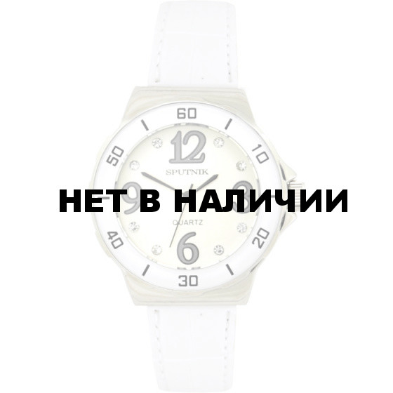 Женские наручные часы Спутник Л-300312/1.4 (сталь) б.р.