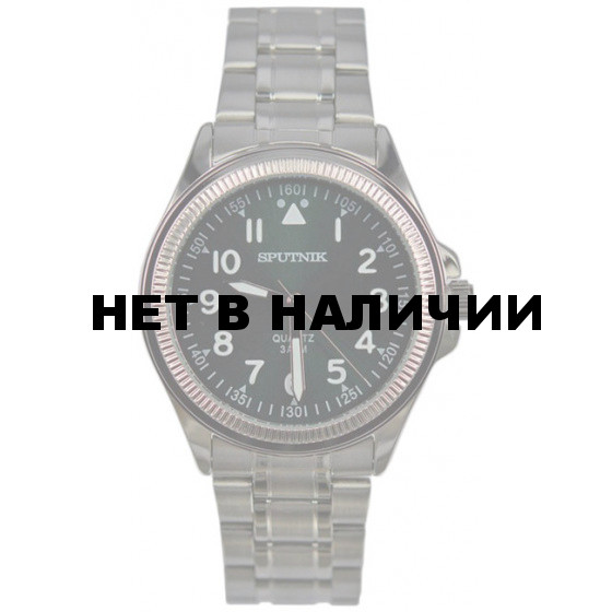 Мужские наручные часы Спутник М-996730/1 (зел.)