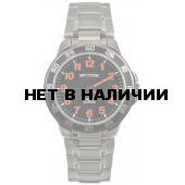 Мужские наручные часы Спутник М-996760/1 (черн.,оранж.оф.)
