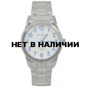 Мужские наручные часы Спутник М-996890/1 (бел.,син.оф.)
