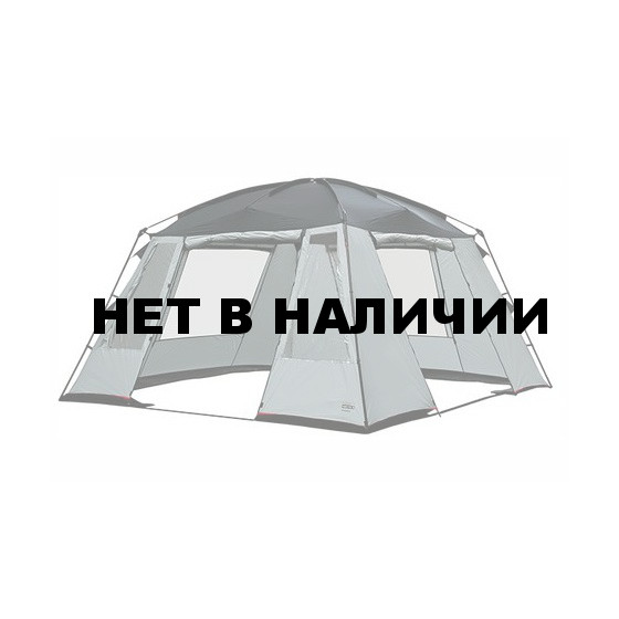 Палатка Pavillon Siesta светло-серый/тёмно-серый, 350х350х210 см, 14051