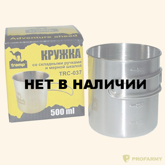 Кружка с мерной шкалой 500мл TRC-037