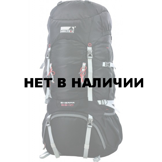 Рюкзак Sherpa 65+10 черный, 65+10л, 2040 гр, 31106