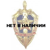 Нагрудный знак Особые отделы КГБ СССР металл
