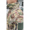 Куртка тактическая демисезонная удлиненная цвет мультикам мембрана микро рип-стоп/стежка