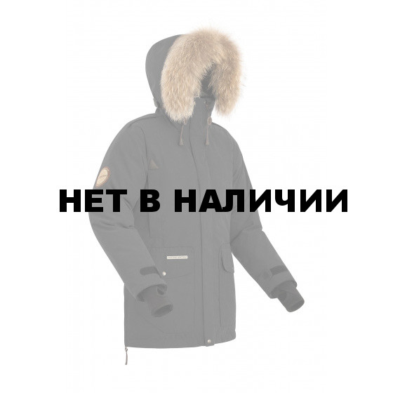 Мужская пуховая куртка-парка Баск TAIMYR черная