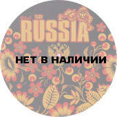 Наклейка RUSSIA Хохлома сувенирная