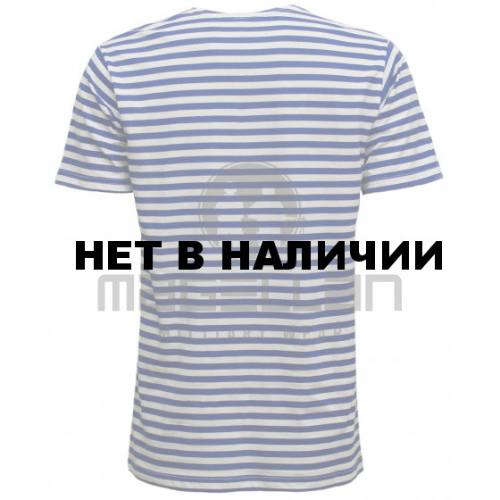 Тельняшка-футболка ВМФ синяя полоска (хлопок+эластан)