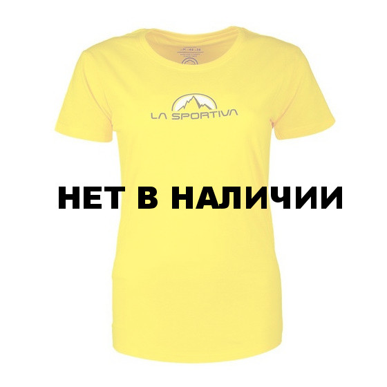 Футболка Footstep Tee Woman Yellow, 05D100100