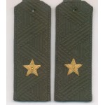 Погоны МО генерал-майор с хлястиком повседневные