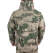 Куртка с капюшоном МПА-26-01 (ткань софтшелл), камуфляж мох