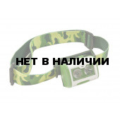 Фонарь налобный, ударопрочный и водостойкий WALI, 110 люмен OLIVE GREEN, GT010052