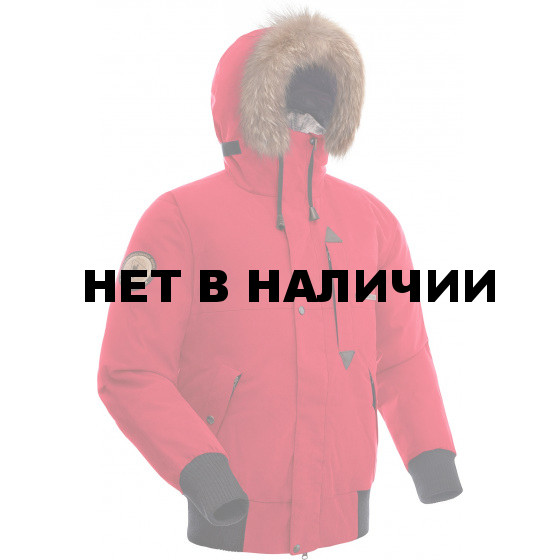 Куртка пуховая мужская BASK TOBOL красная