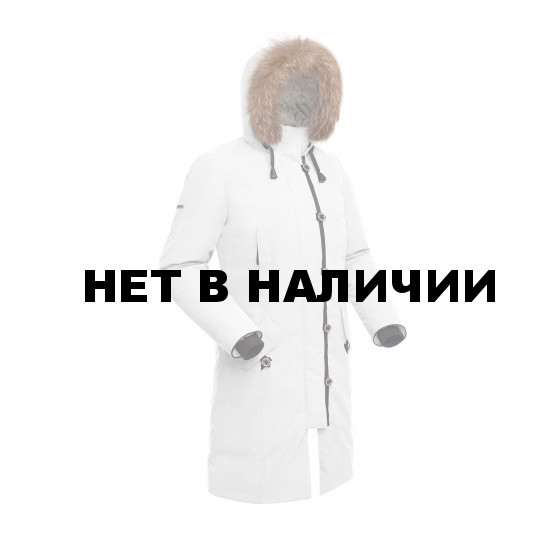 Пальто пуховое женское BASK HATANGA V2 белое