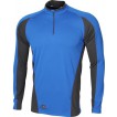 Поло Action Dry L/S сине-серое