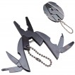 Брелок Мультитул Эллипс Stainless Steel Multi-Tool Ellipse (пассатижи, нож, напильник, отвертка плоская и крестовая, шило) (упаковка 5 шт), 2568