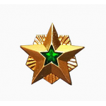 Знак различия Звезда Ростехнадзор большая металл
