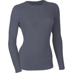 Термобелье жен футболка L/S Arctic флис 100 серая