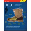 Тактические ботинки (берцы) для жаркой погоды TR 390DES Hot Weather Tan Combat Boot
