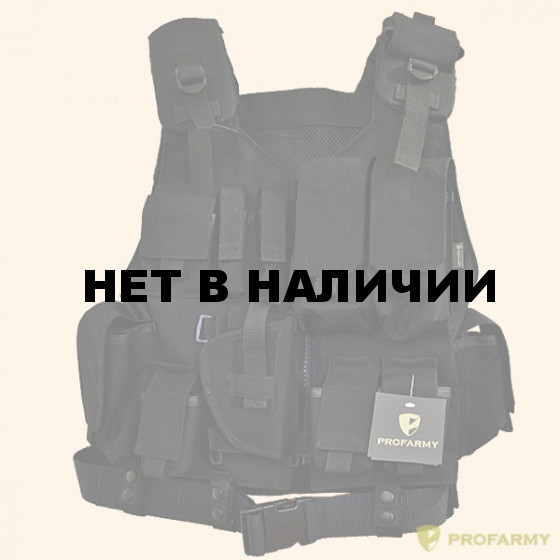 Жилет разгрузочный ФБР черный