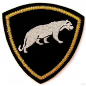 Нашивка на рукав Отдельная дивизия оперативного назначения ВВ Пантера вышивка люрекс