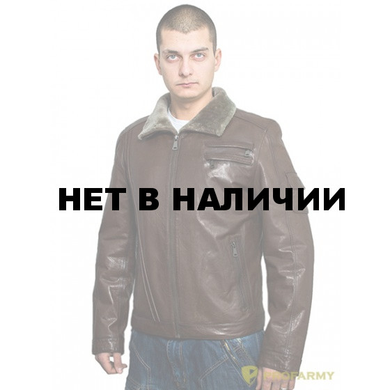 Куртка кожаная Herrmann натуральный мех