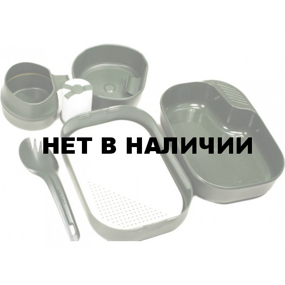 Портативный набор посуды CAMP-A-BOX® COMPLETE OLIVE, W10264