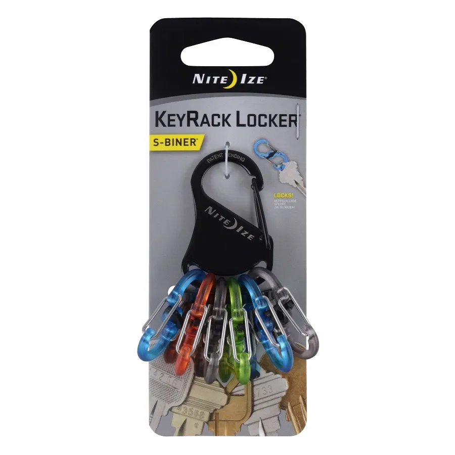 Брелок для ключей Key Rack Locker-Asst MicroLocks (Nitelze)