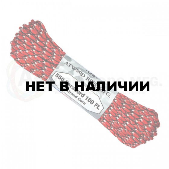 Паракорд ATWOODROPE 550 PARACHUTE CORD 30м reactor