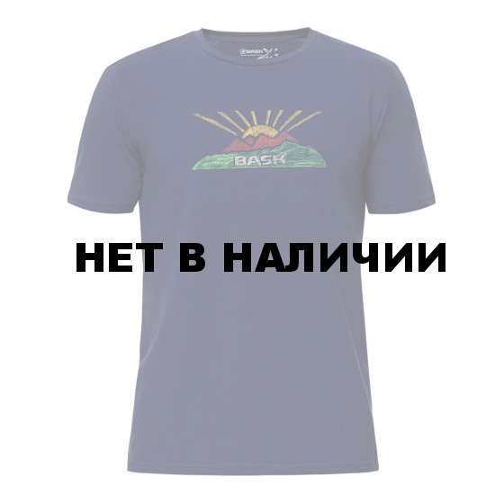 ФУТБОЛКА МУЖ BASK SUNRISE MT ИНДИГО