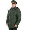 Куртка демисезонная под офисную форму ВВС-ВДВ воротник на стойке (рип-стоп/синяя)