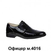 Туфли лакированные офицерские М4016