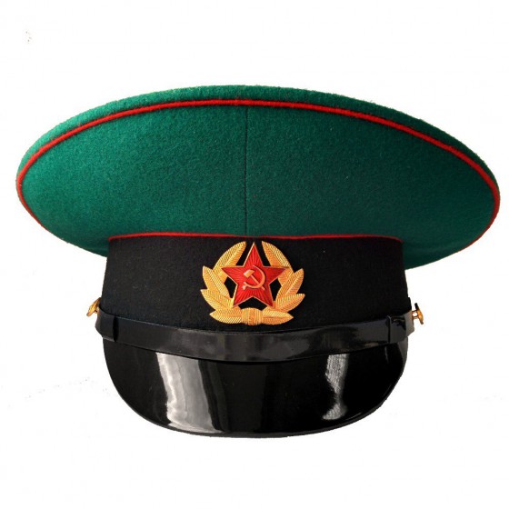 Фуражка Пограничные войска (старого образца до 1994 г.) повседневная уставная