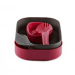 Портативный набор посуды CAMP-A-BOX LIGHT GREEN (BIO) series RASPBERRY, 6202